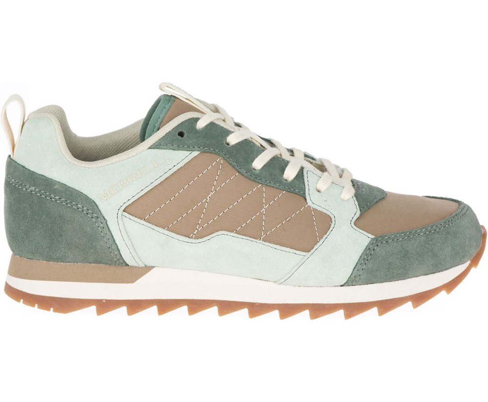 Tenis Senhora - Merrell Alpine - Bege/Verde Oliva - JCS158749